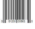 Barcode Image for UPC code 051200005630