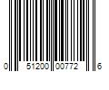 Barcode Image for UPC code 051200007726