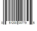 Barcode Image for UPC code 051200007795