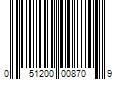 Barcode Image for UPC code 051200008709