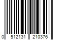 Barcode Image for UPC code 0512131210376