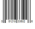 Barcode Image for UPC code 051218335026