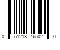 Barcode Image for UPC code 051218465020