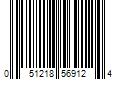 Barcode Image for UPC code 051218569124