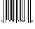 Barcode Image for UPC code 051221356636