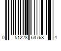 Barcode Image for UPC code 051228637684