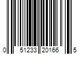 Barcode Image for UPC code 051233201665