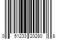 Barcode Image for UPC code 051233202808