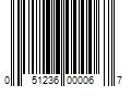 Barcode Image for UPC code 051236000067