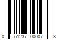 Barcode Image for UPC code 051237000073