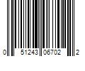 Barcode Image for UPC code 051243067022