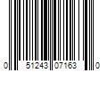 Barcode Image for UPC code 051243071630