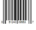 Barcode Image for UPC code 051243095537