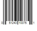 Barcode Image for UPC code 051243103751