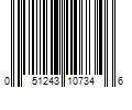 Barcode Image for UPC code 051243107346