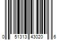 Barcode Image for UPC code 051313430206