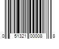 Barcode Image for UPC code 051321000088