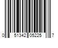 Barcode Image for UPC code 051342052257