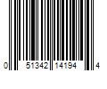 Barcode Image for UPC code 051342141944