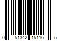 Barcode Image for UPC code 051342151165