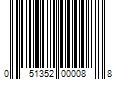 Barcode Image for UPC code 051352000088