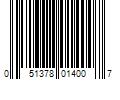 Barcode Image for UPC code 051378014007