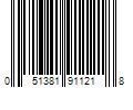 Barcode Image for UPC code 051381911218