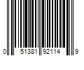 Barcode Image for UPC code 051381921149