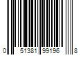 Barcode Image for UPC code 051381991968