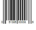 Barcode Image for UPC code 051385000086