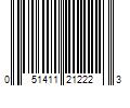 Barcode Image for UPC code 051411212223