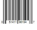 Barcode Image for UPC code 051411961947