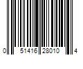 Barcode Image for UPC code 051416280104