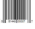 Barcode Image for UPC code 051448000077