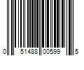 Barcode Image for UPC code 051488005995