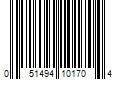 Barcode Image for UPC code 051494101704