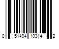 Barcode Image for UPC code 051494103142