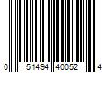 Barcode Image for UPC code 051494400524