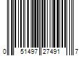 Barcode Image for UPC code 051497274917