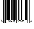 Barcode Image for UPC code 051497369804