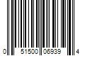 Barcode Image for UPC code 051500069394