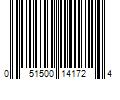 Barcode Image for UPC code 051500141724