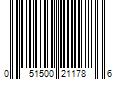 Barcode Image for UPC code 051500211786