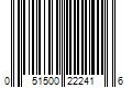 Barcode Image for UPC code 051500222416