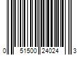 Barcode Image for UPC code 051500240243