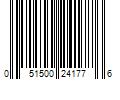 Barcode Image for UPC code 051500241776