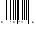 Barcode Image for UPC code 051500280676