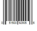 Barcode Image for UPC code 051500929056