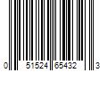 Barcode Image for UPC code 051524654323