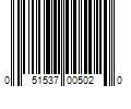 Barcode Image for UPC code 051537005020